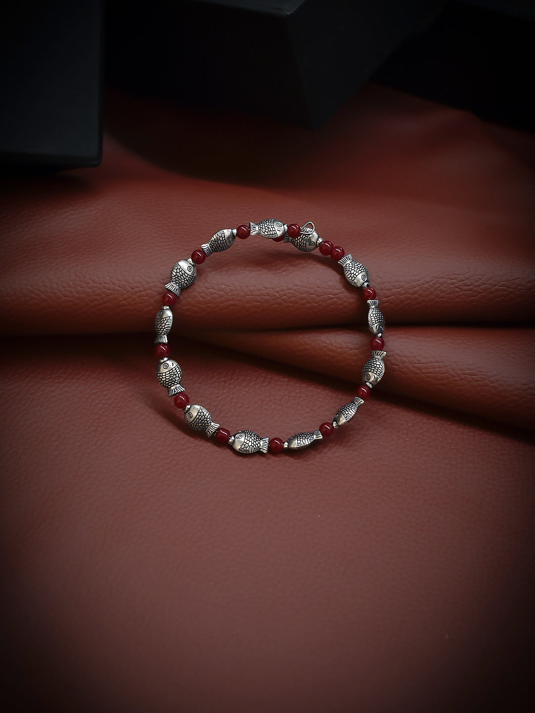 Fish Design German Silver Bangle