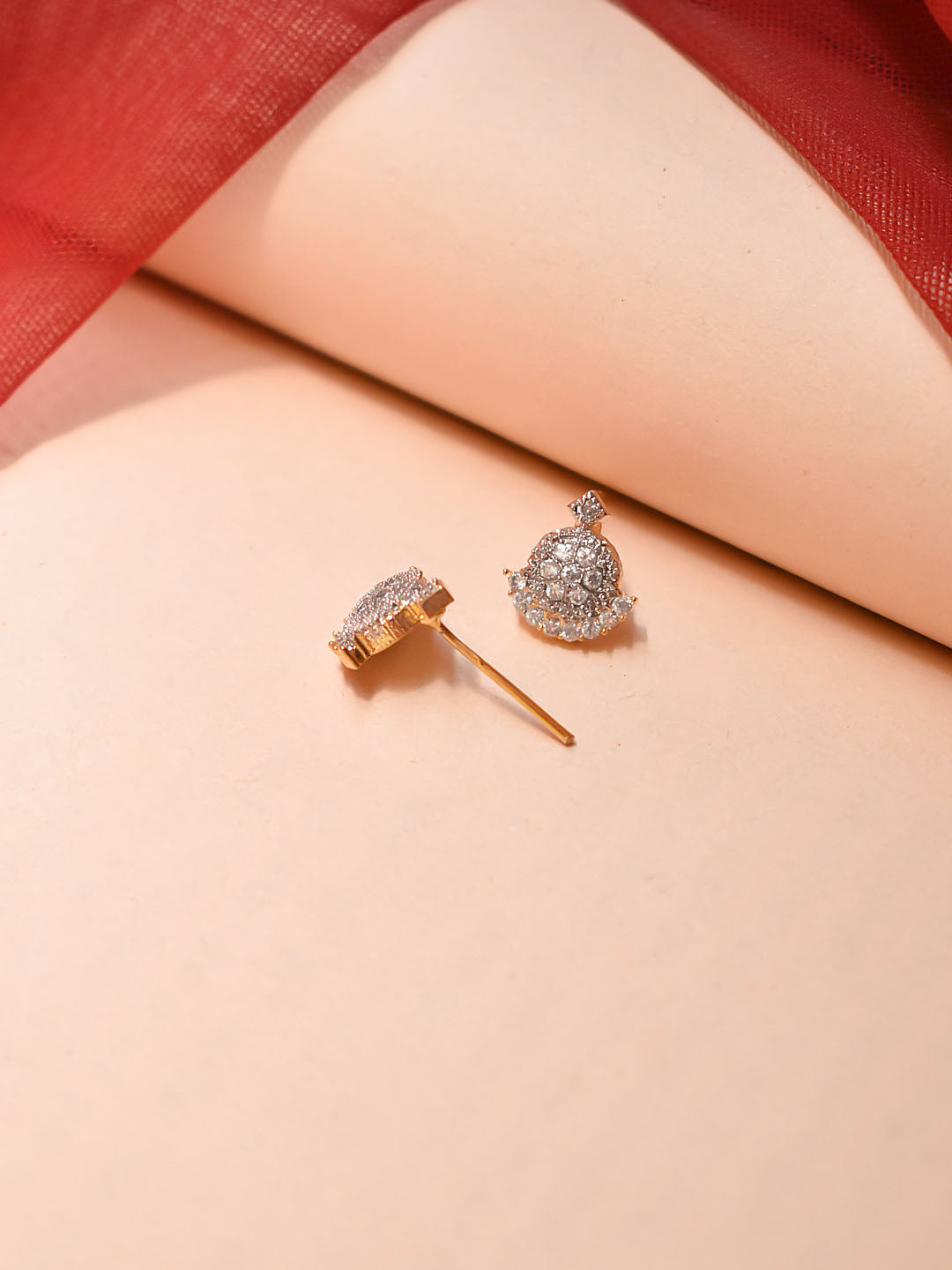 Avismaya Gold Plated Traditional Mangalsutra Design Pendant Set