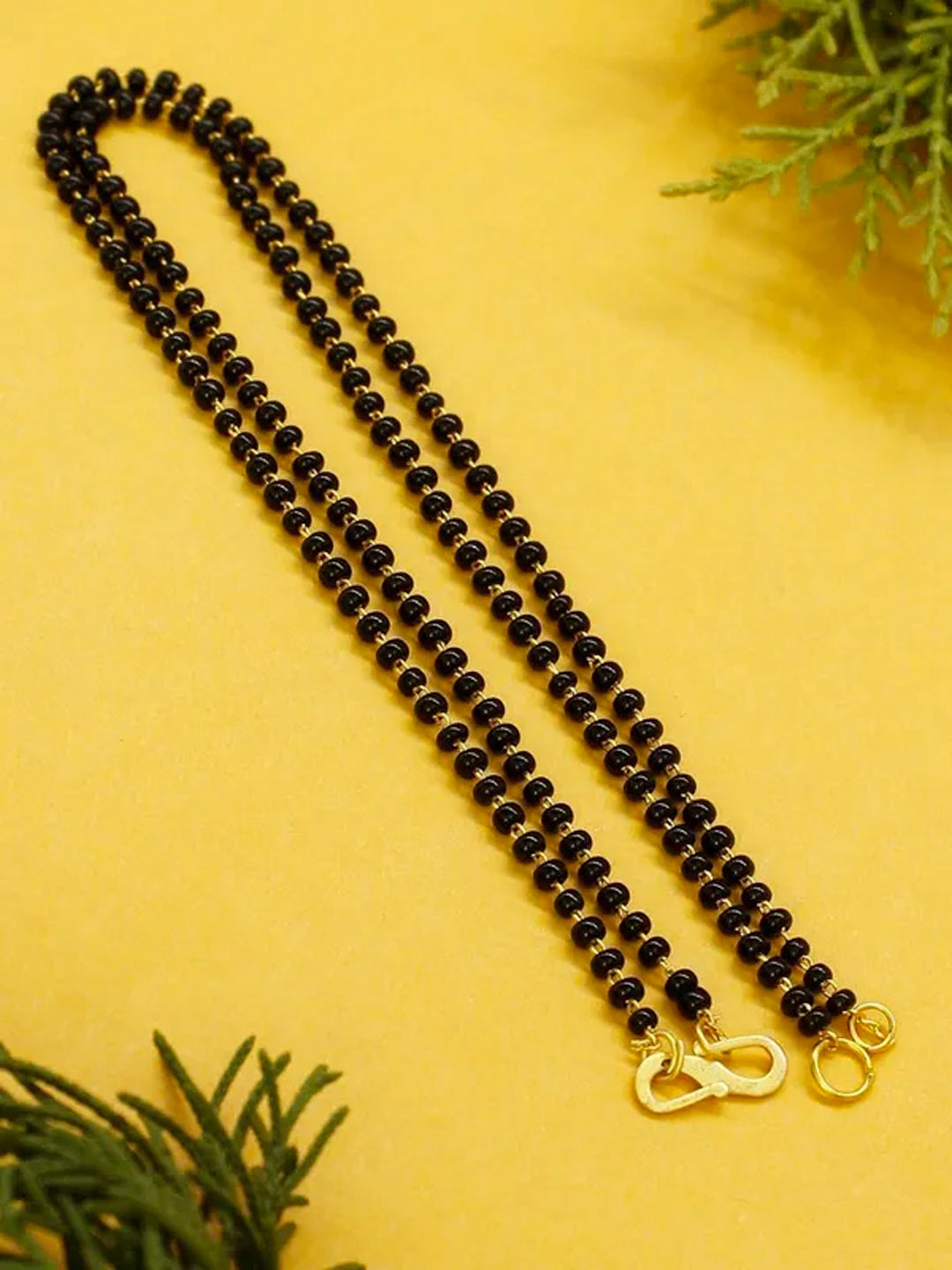 Circular Design Glass Bead Mangalsutra