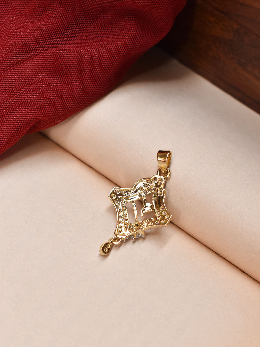 Flower Design Brass Jewelry Set