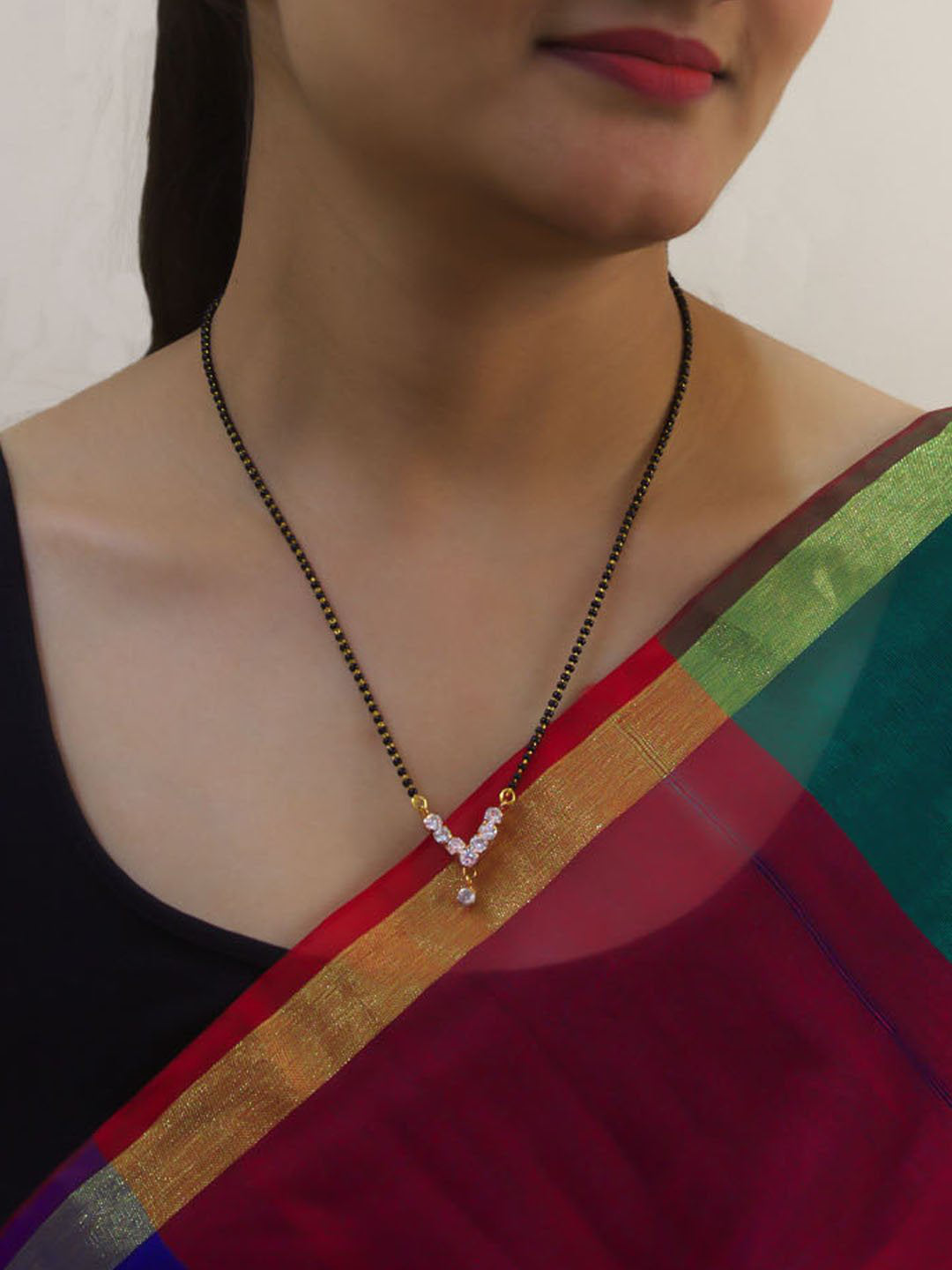 Avismaya Casual Wear Mangalsutra Necklace With Pendant