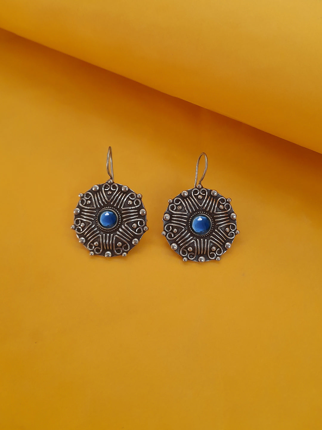 Heart Design German Silver Earring