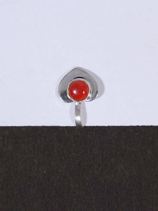 German Silver Nose Pin For Women