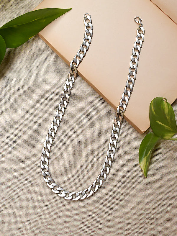 Wave Design German Silver chain